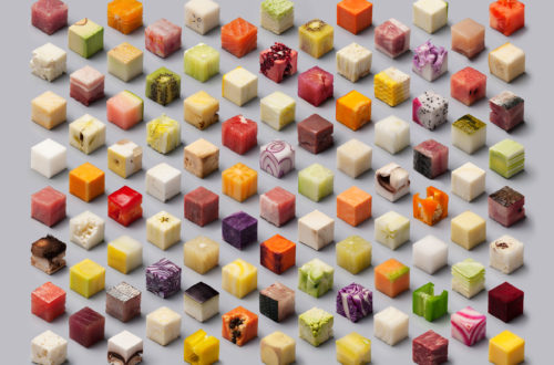 Food Cubes by Lernert & Sander